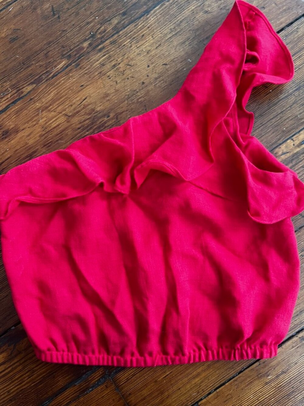 ASTR the Label One Shoulder Ruffle Top - Picture 2 of 5